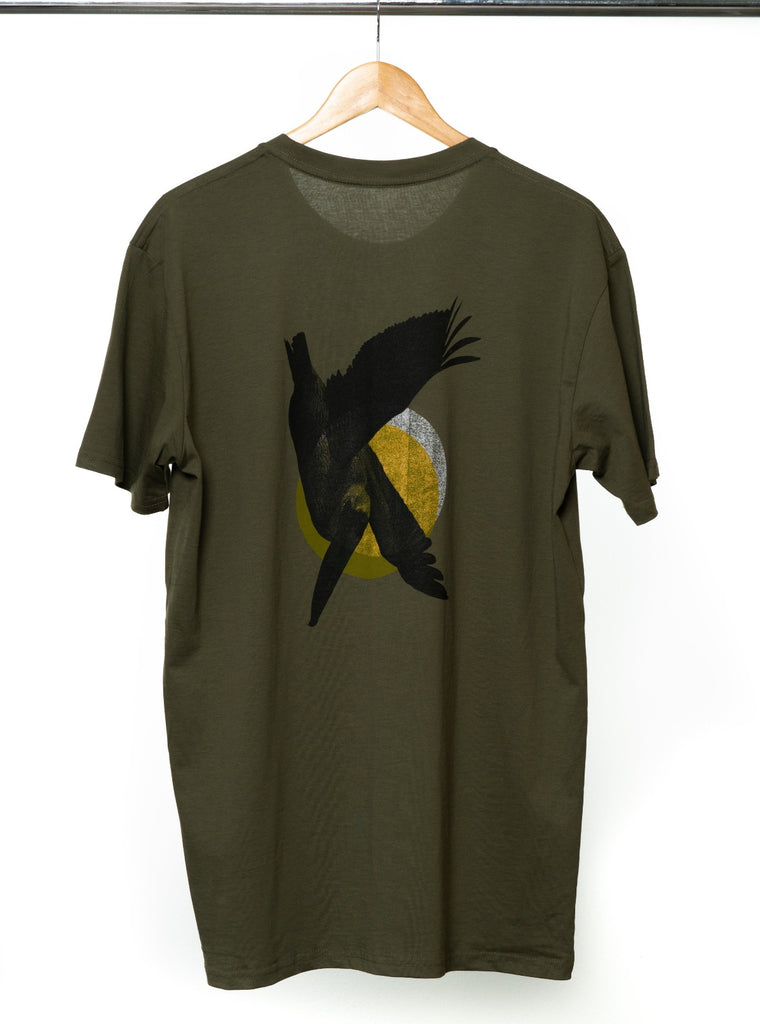 OLA Canvas Dive Bomber Tee Olive