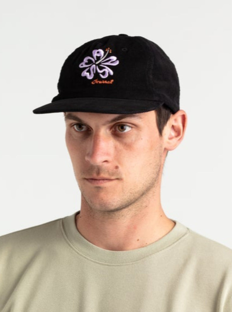 Banks Journal Canopy Corduroy Hat Dirty Black