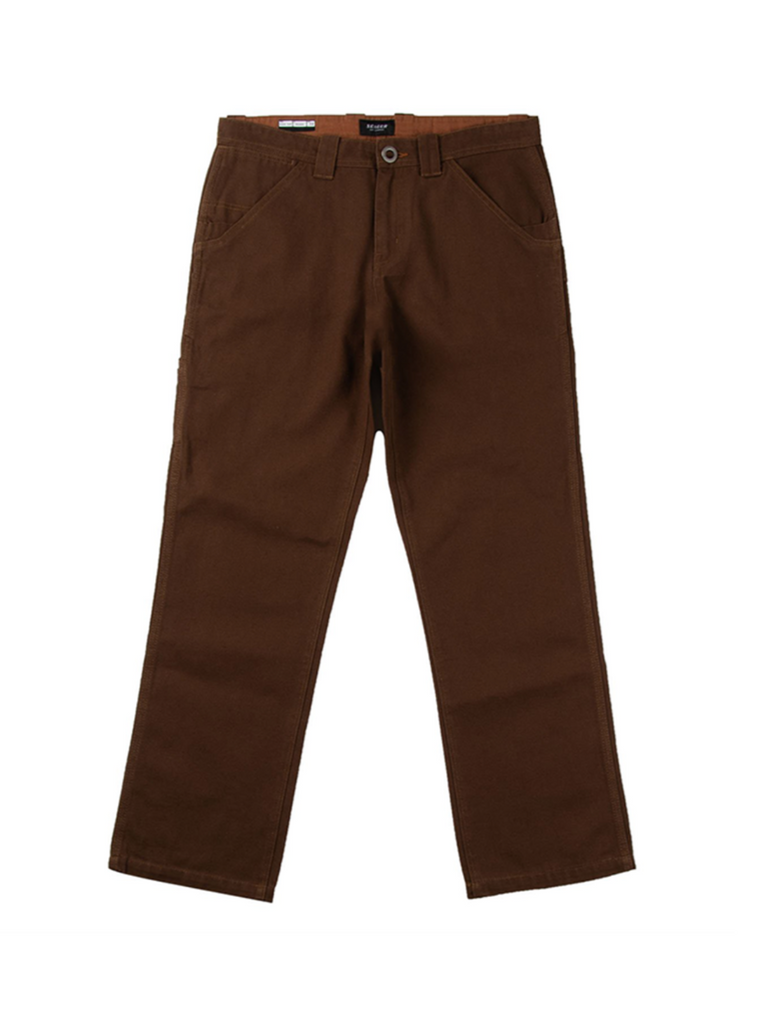 Seager Bison Canvas Pant Regular Fit Tobacco