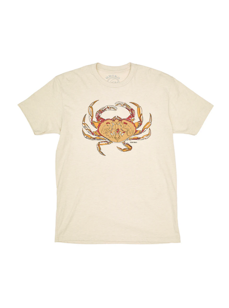 Uroko Dungeness Crab Short Sleeve Tee Cream