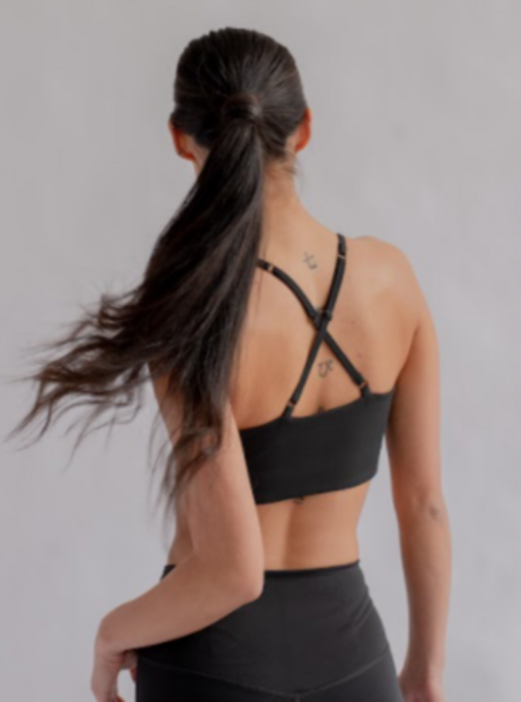 Girlfriend Collective Float Juliet Bra Black