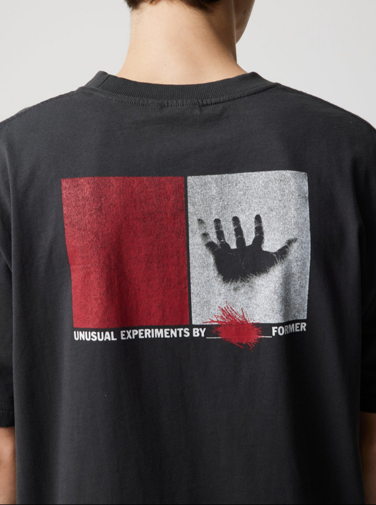 Former Experiments Tee Aged Black