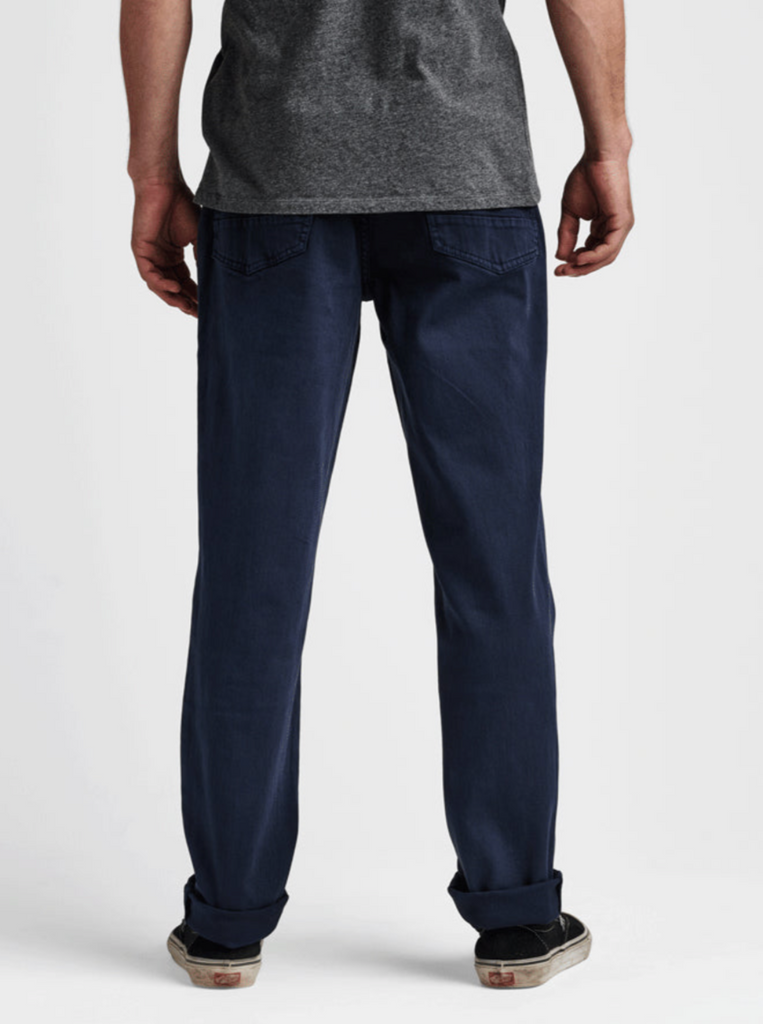 Roark Highway 128 Straight Fit Broken Twill Jean Pants Dark Navy