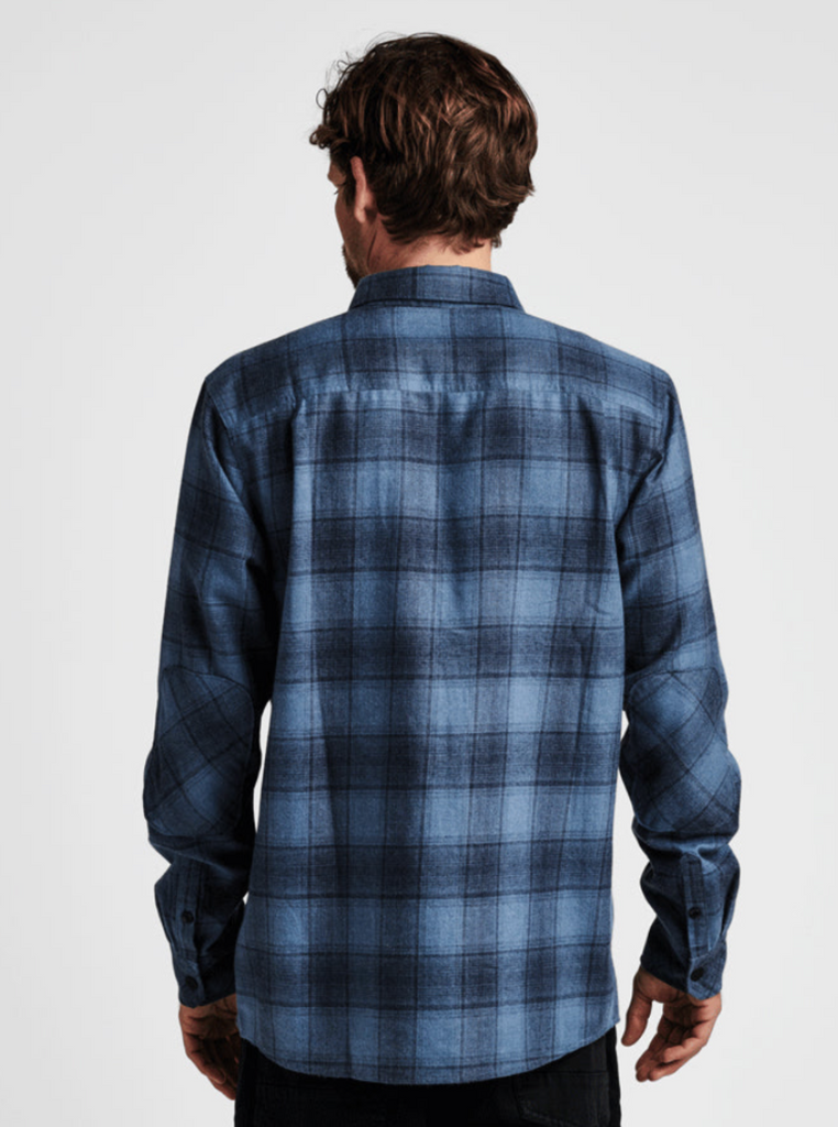 Roark Nordsman Light Long Sleeve Flannel Dark Sky