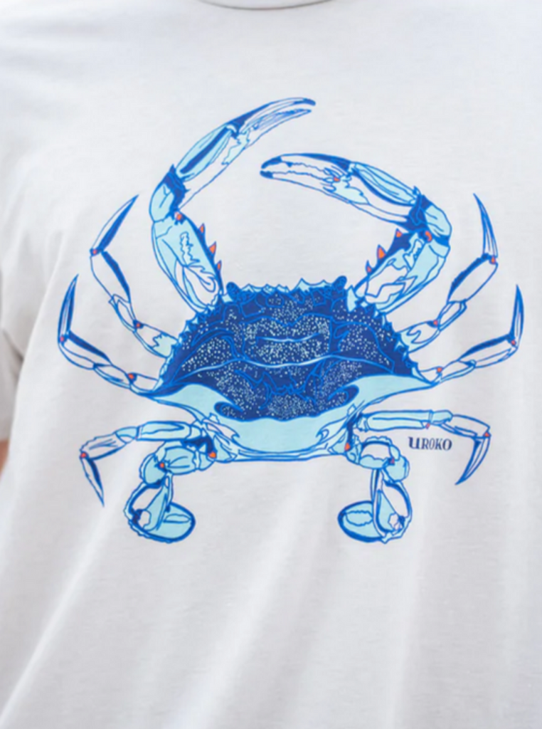 Uroko Blue Crab Short Sleeve Tee Sand