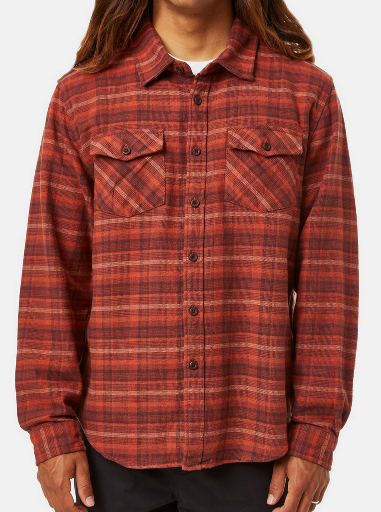 Katin Vincent Flannel Sedona red