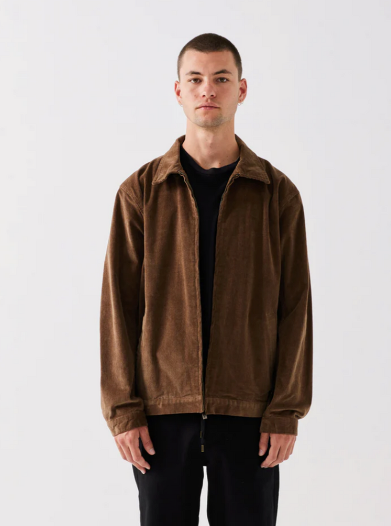 Former Distend Cord Jacket Brown