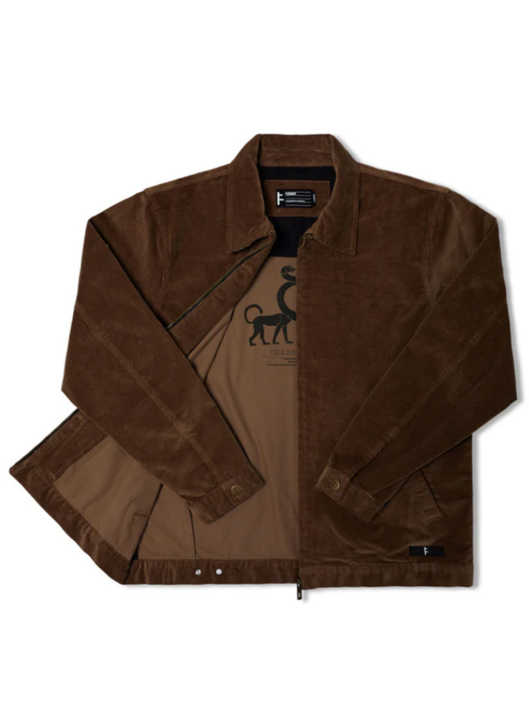 Former Distend Cord Jacket Brown