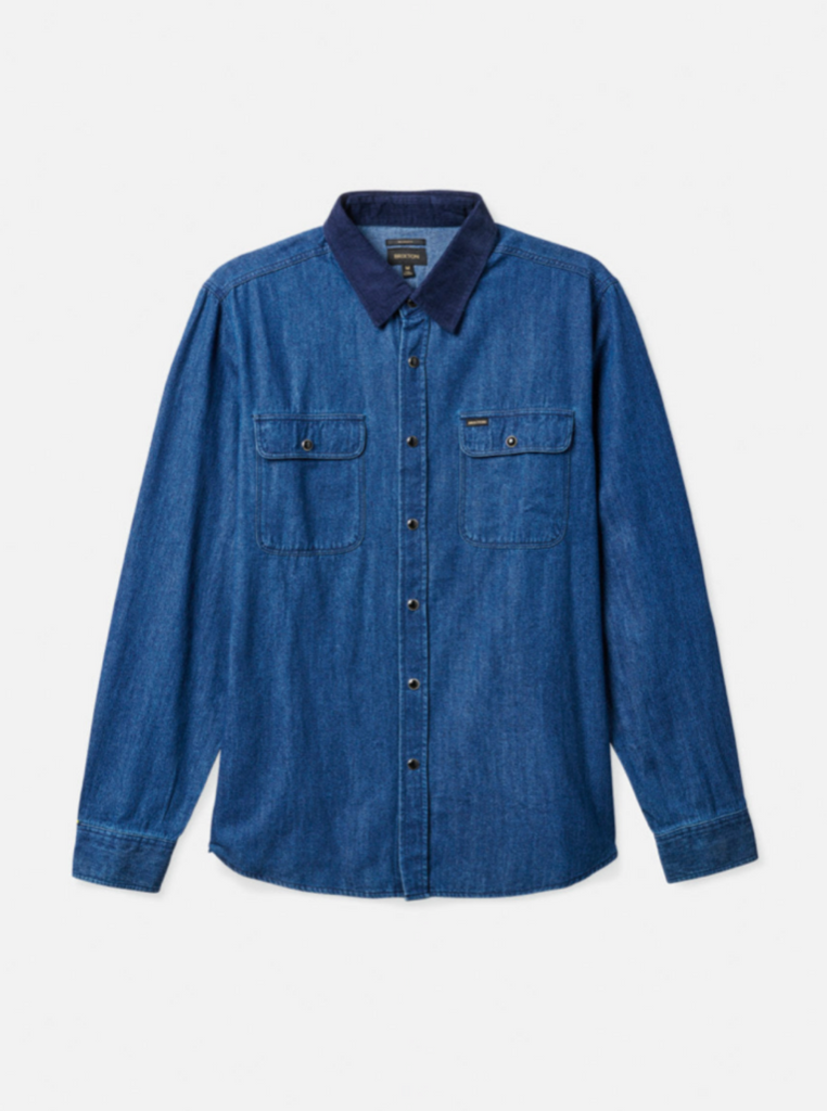 Brixton Bowery Bowery Reserve L/S Flannel Rinse