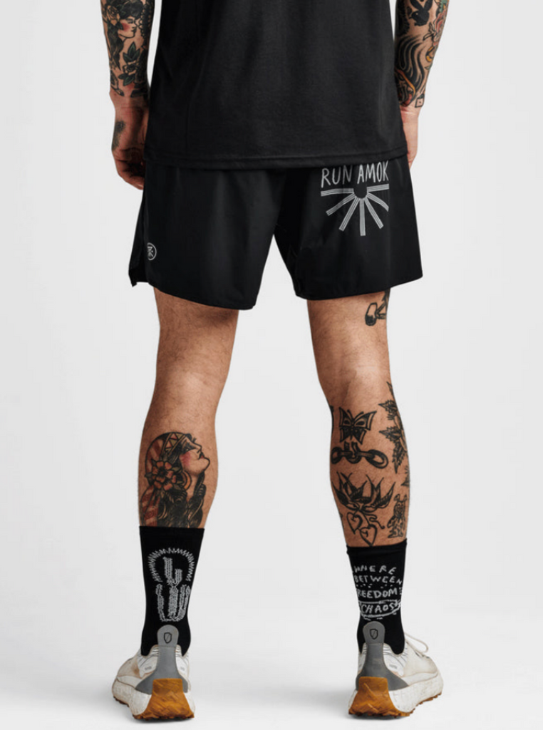 Roark Run Amok Alta Shorts 5" Black