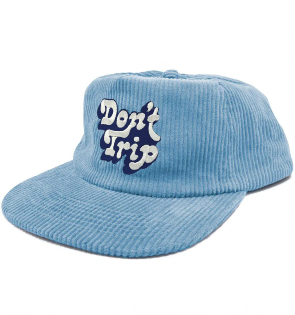 Free & Easy Don't Trip Fat Corduroy Hat Blue
