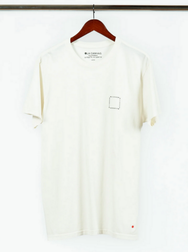 OLA Canvas Single Fin Tee Lt Bone