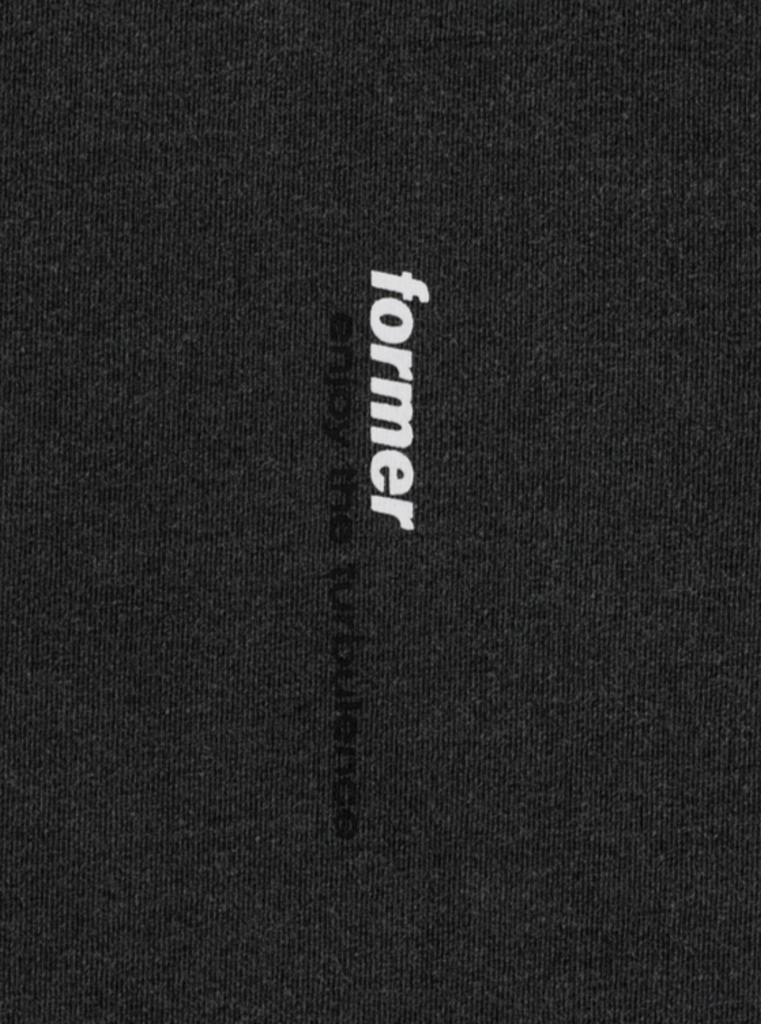 Former All Purpose T-Shirt Washed Black