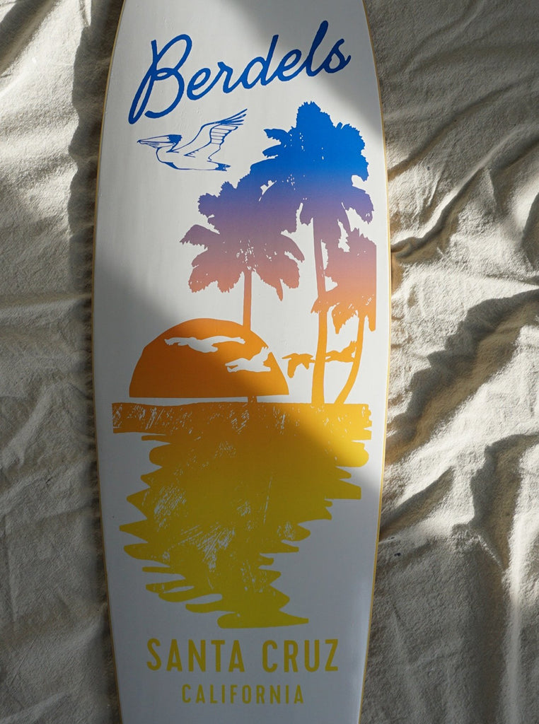 Berdels Long Board Aloha Days Skateboard