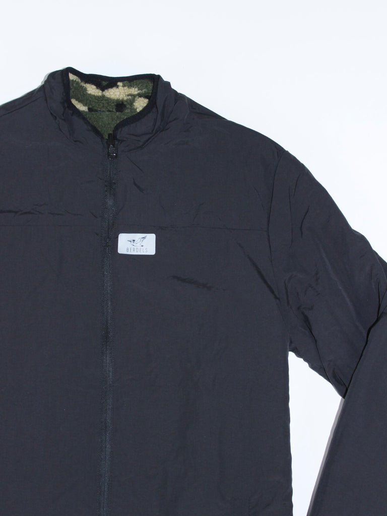 Berdels Flips Fleece Reversible Jacket Camo/Black